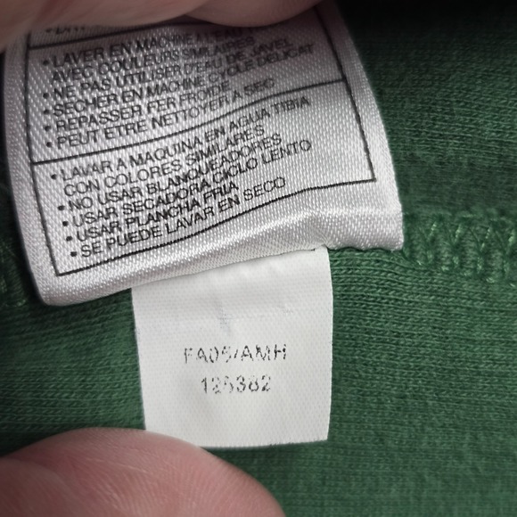 Nike Team Mens Long Sleeve Pullover Top Size XL Green Athletic Warmup Basketball - Picture 6 of 10